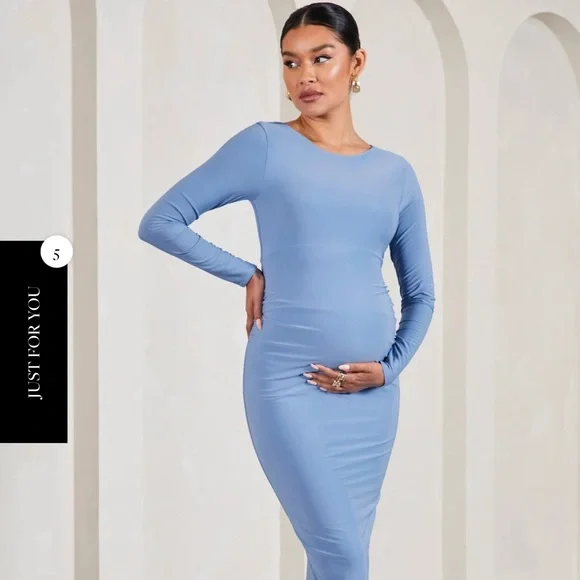 Club L London | Dresses | Club L London Embrace Long Sleeve Maternity Dress Nwt | Poshmark Club L London | Dresses | Club L London Embrace Long Sleeve Maternity Dress Nwt | Poshmark